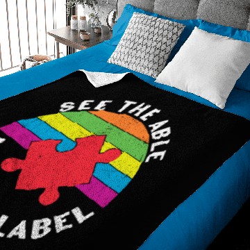 Discover See The Able, Not the Label Baby Blankets