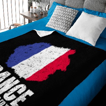 Discover France Flag Baby Blankets