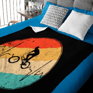 Discover bmx retro heartbeat Baby Blankets