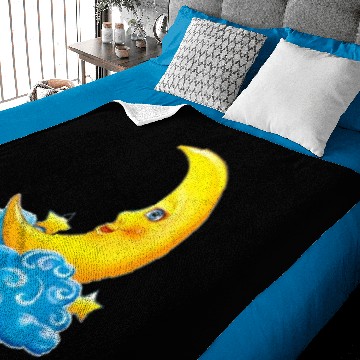 Discover dessin de croissant de lune Baby Blankets