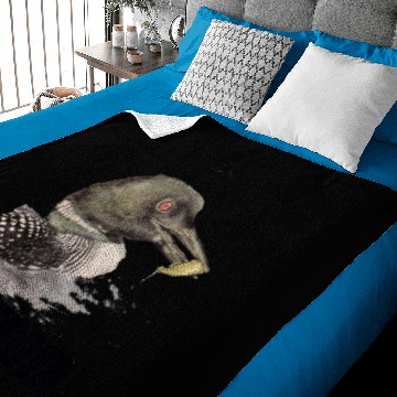 Discover Minnesota Loon Full Colour Baby Blankets