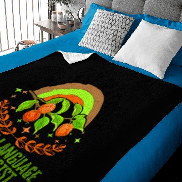 Discover Speech Language Pathologist Baby Blankets, I'm Just