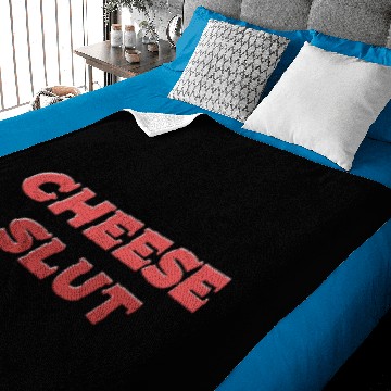 Discover CHEESE SLUT Baby Blankets