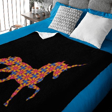 Discover Patterned Unicorn Baby Blankets