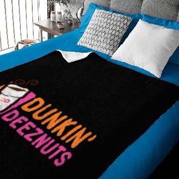 Discover Dunkin deez nuts Baby Blankets