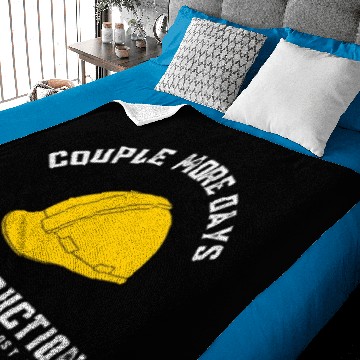 Discover Couple More Days Construction We’re Always Almost Baby Blankets