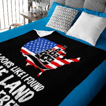 Discover Columbus Day 1492 Baby Blankets