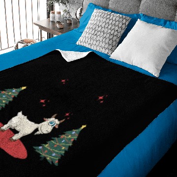 Discover Bah Humbug Goat Baby Blankets