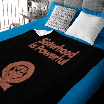 Discover Sisterhood is Powerful Baby Blankets