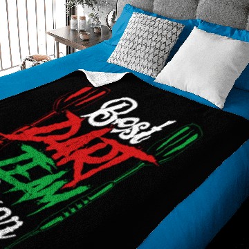 Discover Best Dart Team Ever Darts Crew Squad Baby Blankets