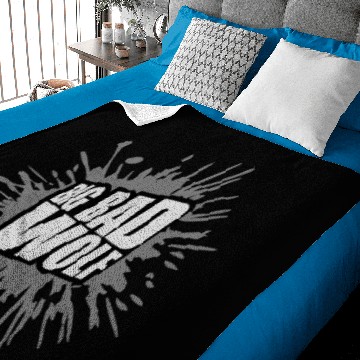 Discover big bad wolf quote Baby Blankets