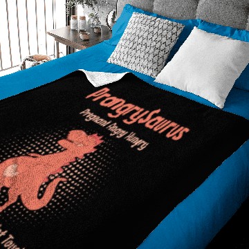 Discover Prangrysaurus Mamasaurus Pregnancy Baby Blankets