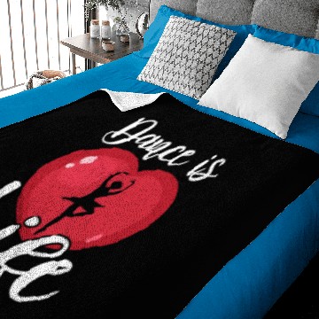 Discover Dance Is Life, Ballet Baby Blankets