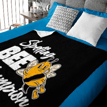 Discover Spelling Bee Champ 2 Baby Blankets