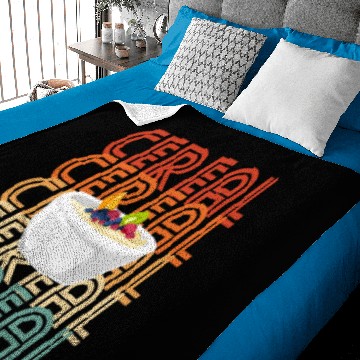 Discover Retro Cereal Baby Blankets