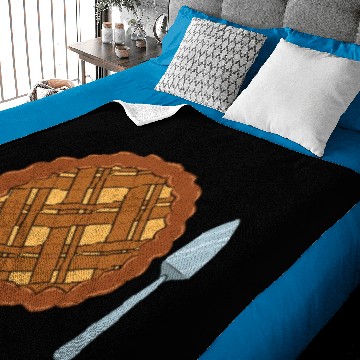Discover Apple Pie Backing Baby Blankets
