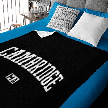 Discover Cambridge Massachusetts Baby Blankets
