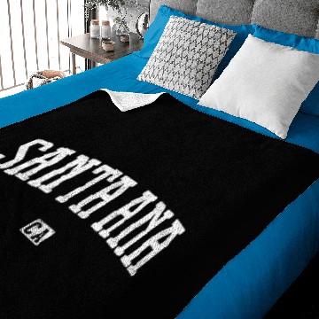 Discover Santa Ana California Vintage Baby Blankets