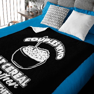 Discover Cereal Couple Baby Blankets