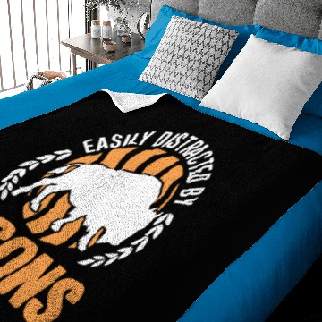 Discover Easily Distracted By Bisons Water Buffalo Baby Blankets