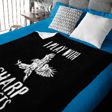 Discover Falconer Falconry Ornithology Falcon Trainer Baby Blankets