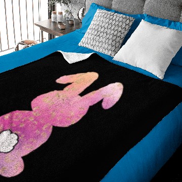 Discover Leopard Pattern Rabbit Easter Bunny Baby Blankets