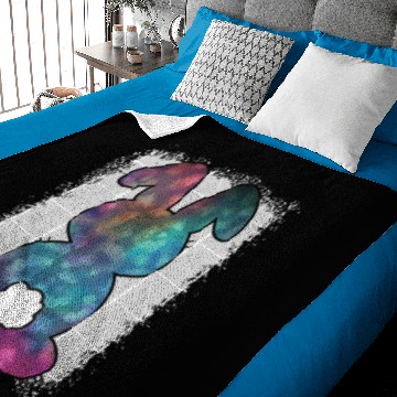 Discover Leopard Pattern Bleached Rabbit Baby Blankets