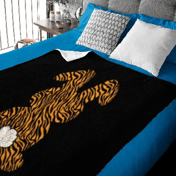 Discover Tiger Pattern Rabbit Easter Bunny Baby Blankets