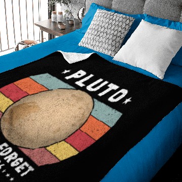 Discover Pluto Never Forget 1930-2006 Baby Blankets