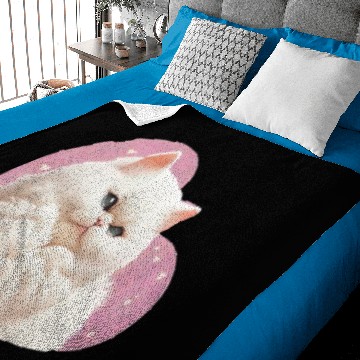 Discover Fun, Kitten Valentines Gift For Him, Unique Baby Blankets