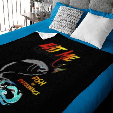 Discover tuna fish Baby Blankets design