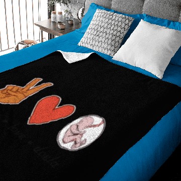 Discover Peace Love Doula Midwife Pregnancy Support Birth Baby Blankets