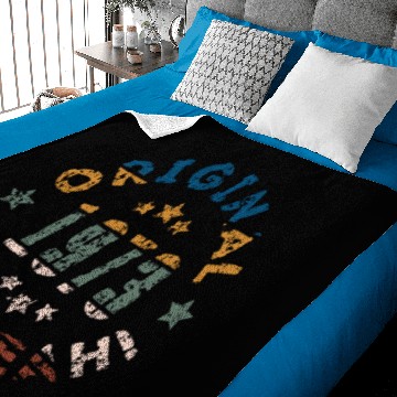 Discover Original 1973 Hell Yeah! Baby Blankets