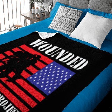 Discover Wounded Warrior Project Us Flag Baby Blankets