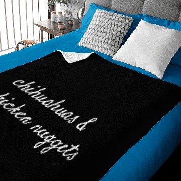 Discover Chihuahuas And Chicken Nuggets Baby Blankets