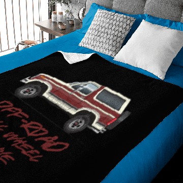 Discover off road Maroon Baby Blankets