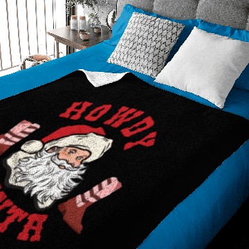 Discover Howdy Santa Baby Blankets