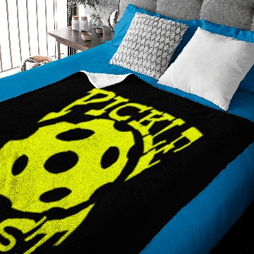Discover Pickle Beast - funny pickleball saying Baby Blankets