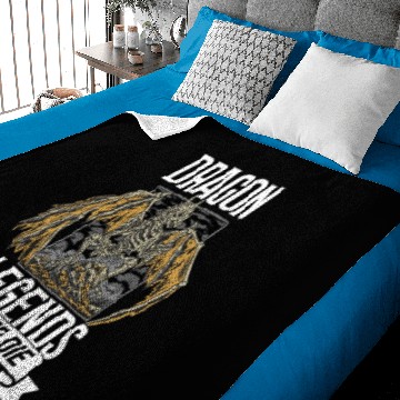 Discover Dragon Legends Never Die Baby Blankets