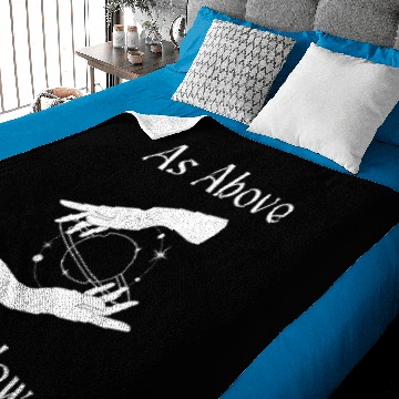 Discover As Above So Below Baby Blankets