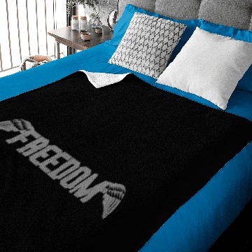 Discover Freedom-Mono Baby Blankets