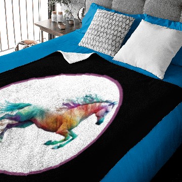 Discover Horse: Running Baby Blankets