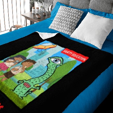 Discover Don't Talk To Strangers Baby Blankets