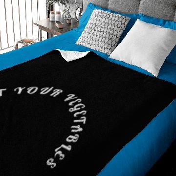 Discover My Post 1 - Eat Your Vegetables Baby Blankets