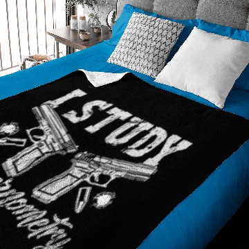 Discover Gunsmith I Study Triggernometry Shooter Gunsmiths Baby Blankets