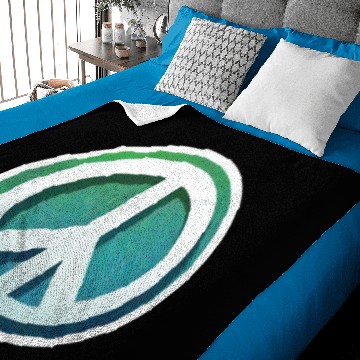 Discover Peaceful Unity Graphic Design Baby Blankets