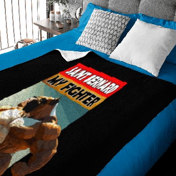 Discover Saint Bernard my fighter doggy Baby Blankets