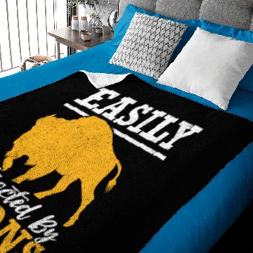 Discover Easily Distracted By Bisons Buffalo Whisperer Baby Blankets