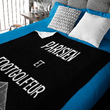 Discover Parisien et footgolfeur Baby Blankets
