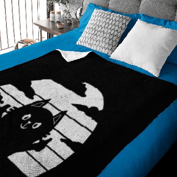 Discover Funny cat middle finger Baby Blankets